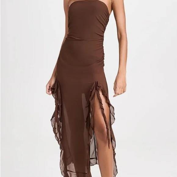 Lioness Rendezvous Chocolate Dress - Picture 7 of 9